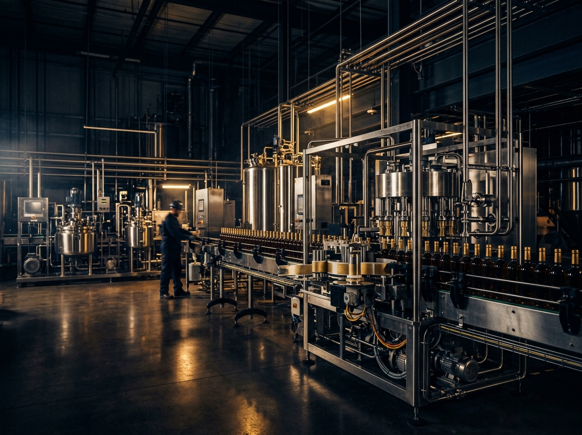 Contract manufacturing facility floor